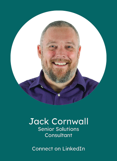 Jack Cornwall | Senior Solutions Consultant