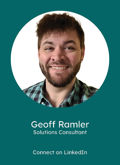 Geoff Ramler | Solutions Consultant